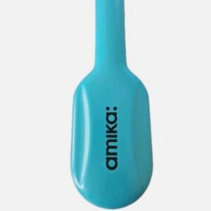 Amika Polished Perfection Mini Straightening Brush 2.0 IRED Limited Ed BLUE NEW